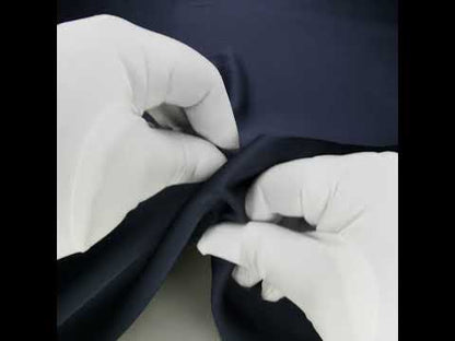 Soft Double Face Polyester Twill - Navy Blue - Viola Collection