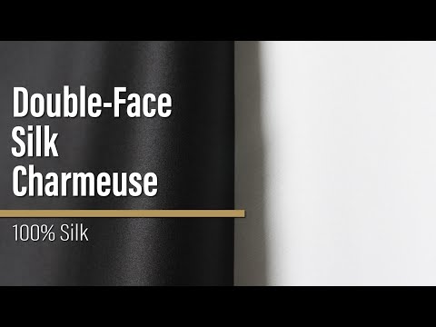 Double-Face Silk Charmeuse 36mm - Off-White