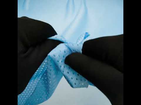 Polyester Athletic Mesh - Sky Blue - Heracles Collection - Image 5 of 5