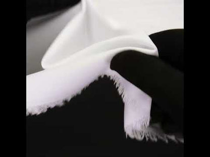 Calendered Organic Cotton Oxford - White - Chesterton Collection