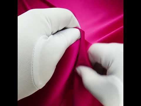 Polyester Satin - Cerise - Reverie Collection