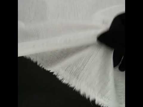 Woven Weft Fusible Interfacing Single-Sided - Lily White