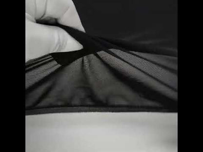 Nylon Stretch Mesh - Black - Bernetta Collection