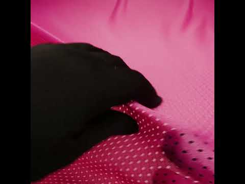 Polyester Athletic Mesh - Ibis Rose - Heracles Collection - Image 5 of 5