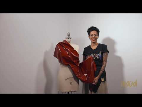 Lightweight Faux Patent Leather - Navy - Fortaleza Collection