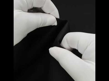 Super Fine Egyptian Cotton Twill, Spill-Resistant - Raven Black - Splashproof Collection