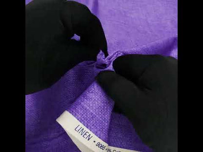 Printed Quilting Cotton by Northcott Studio - Purple Canvas Textured - Linen Basics Collection