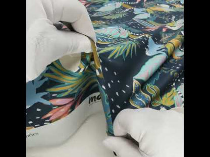 Mood Exclusive Isola Avventura Midnight Blue Cotton Poplin