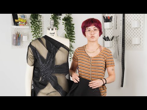 Metallic Black and Violet Femme Oversized Flowers Luxury Burnout Brocade - Image 6 of 6