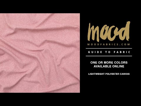 Cosme Mauve Lightweight Polyester Canvas