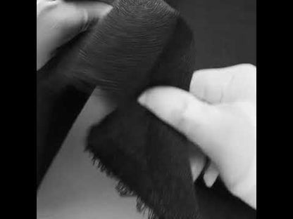 Stiff Black Woven Fusible Interlining