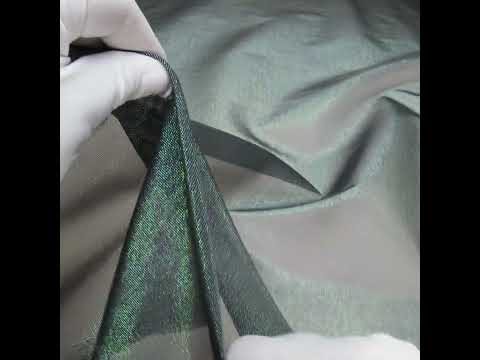 Stiff Polyester Organdy - Black Sparkle - Rhiannon Collection - Image 6 of 6