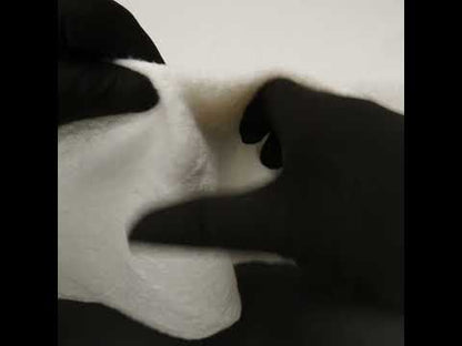 Boiled Wool Coating Fabric - Whisper White - Ketil Collection