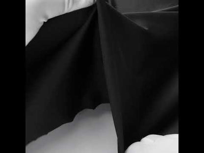 Theory Black Thin Stretch Cotton Sateen