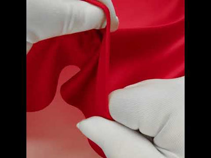 Polyester Pongee Knit Lining - Red - Luca Collection