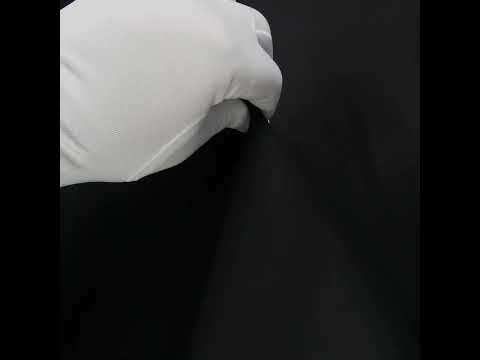 Black Bonded Double Layer Stretch Viscose/Nylon Interlock Knit by Balenciaga - Made in Italy - Image 6 of 6