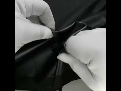 Stretch Pleather - Matte Black - Made in Italy