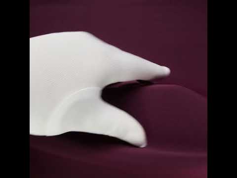 Soft Lightweight Polyester Gabardine - Burgundy - Stefanie Collection - Image 6 of 6