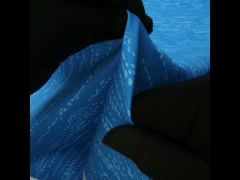 Printed Quilting Cotton by Ghazal Razavi for FIGO Studio - Blue Grass Patch - Seasons Basics Collection - Image 7 of 7