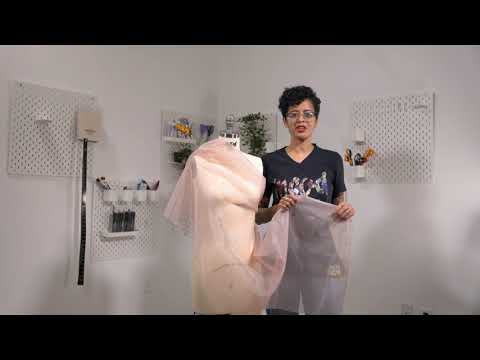 Smooth Organza - Silver - Portia Collection