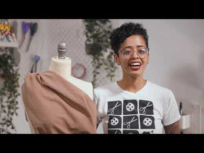 Italian Hazelnut Cotton Swiss Dot