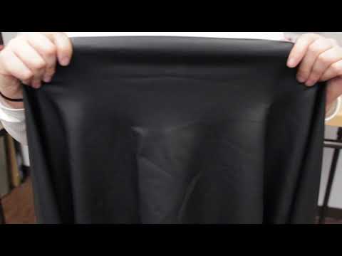 Black Stretch DTY Pleather