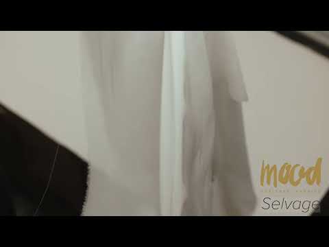 Famous Australian Designer Coconut Milk Viscose Georgette - Image 6 of 6