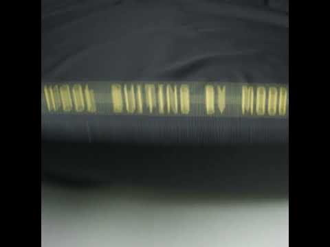 Super 120 Merino Wool Suiting - Charcoal - Finn Collection - Image 6 of 6