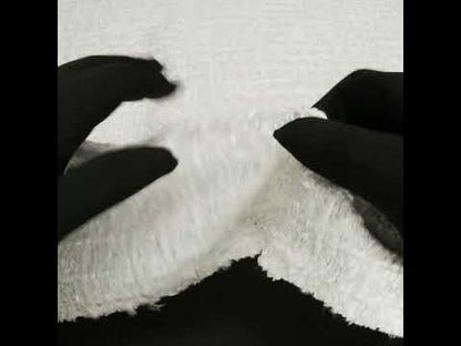 Viscose and Acrylic Chenille Tweed - Crystal Gray and Silver Coin - Newcastle Collection