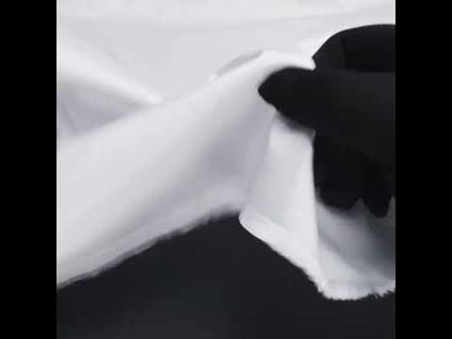 Polyester Taffeta - Plain Dyed White - Bellamy Collection