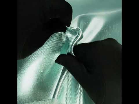 Double Faced Lame Mikado - Celadon Green - Sara Collection - Image 6 of 6