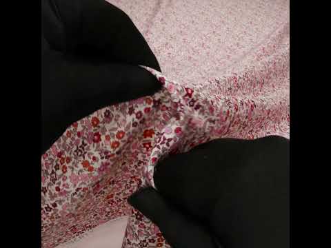 Liberty Fabrics Tana Lawn® - Ava Pink - Pink, Red and Burgundy Florals - Image 5 of 5