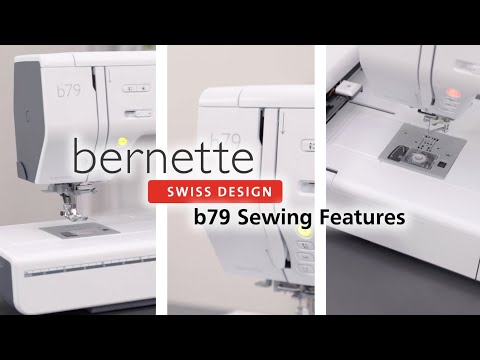 bernette 79 - Computerized Combination Sewing & Embroidery Machine