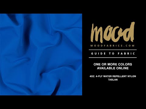 Carothers 4oz. Positively Red 4-Ply Water Repellent Nylon Taslan