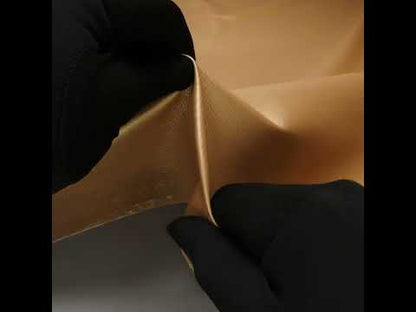Stretch Faux Leather with Suede-Like Brushed Backing - Metallic Gold - Jodi Collection