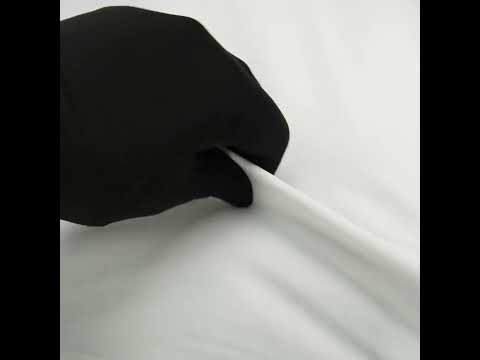 Polyester Pongee Knit Lining - White - Luca Collection