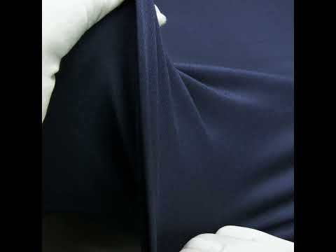 Stretch Bamboo Jersey - Navy - Willow Collection