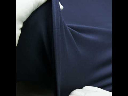Stretch Bamboo Jersey - Navy - Willow Collection