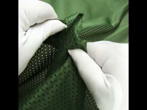 Polyester Athletic Mesh - Hunter Green - Heracles Collection - Image 5 of 5