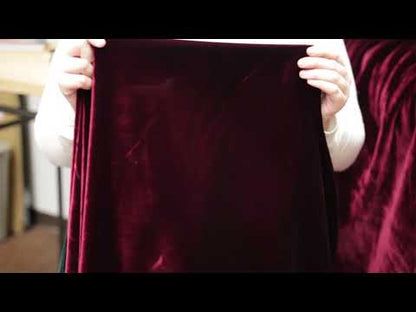 Polyester Micro Velvet - Garnet