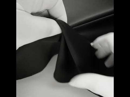 Polyester Pongee Knit Lining - Black - Luca Collection