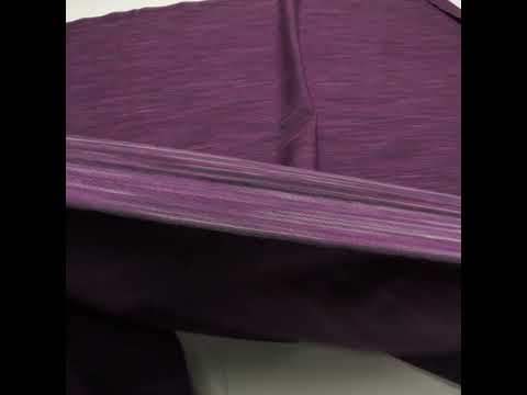 Woven Quilting Cotton Fabric by FIGO Studio - Eggplant Striated - Space Dye Collection - Image 6 of 6