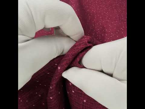 Printed Quilting Cotton by Ghazal Razavi for FIGO Studio - Berry Stripe Dot - Stash Collection - Image 6 of 6