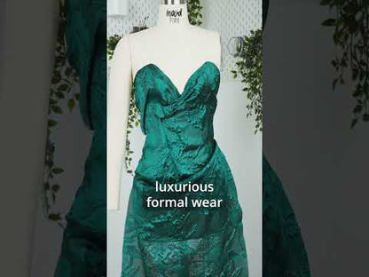Luminous Light Blue Floral Lightweight Luxury Brocade