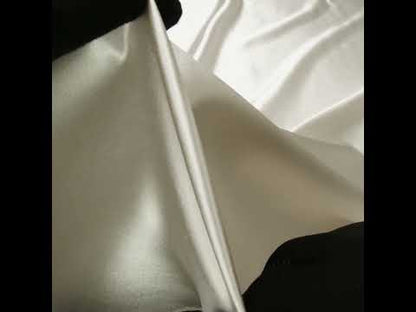 Crepé de satén con reverso de seda - Blanco antiguo - Colección Premium