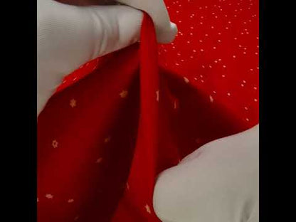 Printed Quilting Cotton by Ghazal Razavi for FIGO Studio - Red Flowers - Seasons Basics Collection