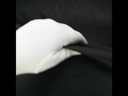 Recycled Swimwear Tricot, UV Protective - Nero - Santorini Plus Collection