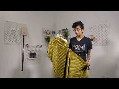 Pleated Velour - Gray Violet - Tver Collection