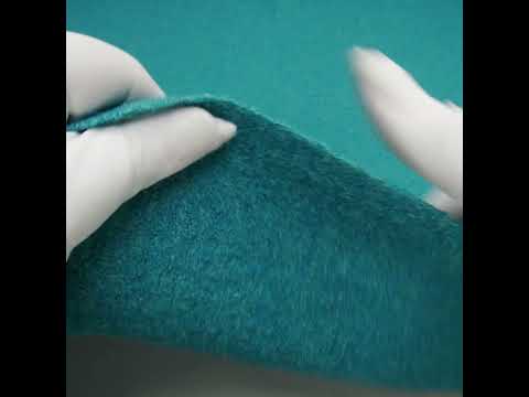 Boiled Wool Coating Fabric - Ocean Depths Blue - Ketil Collection