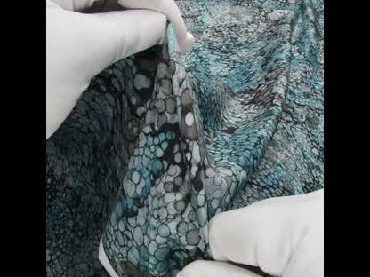 Printed Quilting Cotton by Northcott - Glacier Bubbles - Bliss Collection